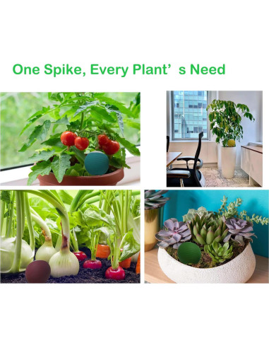 4 Picos de Riego de Terracota Autorriego 1.09 kg para Plantas