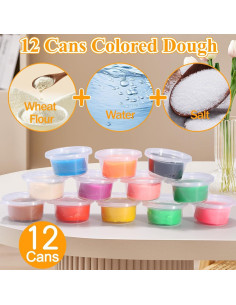 Conjunto de Juego de Helado de Masa VBACALA 34 Piezas 2