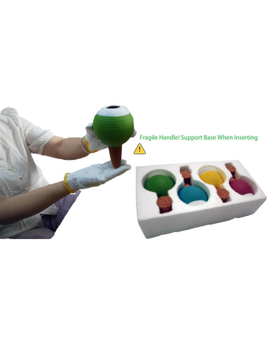 4 Picos de Riego de Terracota Autorriego 1.09 kg para Plantas