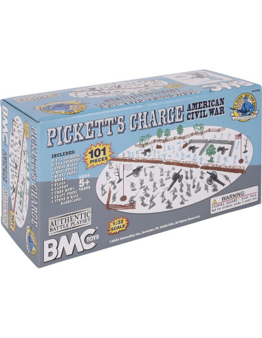 Set de Soldados de Plástico BMC Guerra Civil 101 Piezas