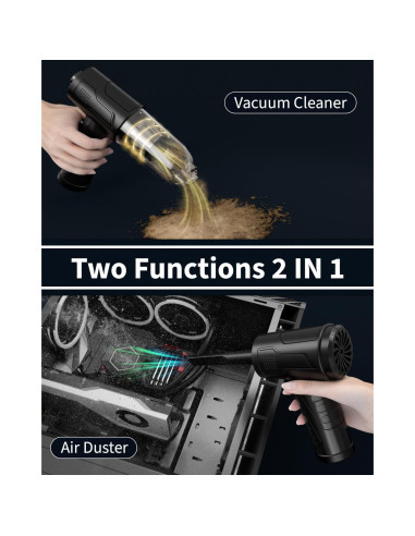 Soplador de Aire Comprimido Jicawz 3 Velocidades 95000RPM