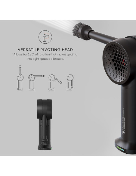 Aspiradora de Aire Comprimido Sharper Image MACH 01X 2400 FPM