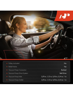 Bomba de vacío A-Premium para Chevrolet y GMC V8 6.5L 2