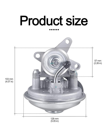 Bomba de Vacío Mecánica AULINK 904-801 para Chevy GMC 1.68kg