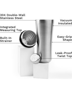 Coctelera Aislada al Vacío Elevated Craft 0.83L Acero Inoxidable 2