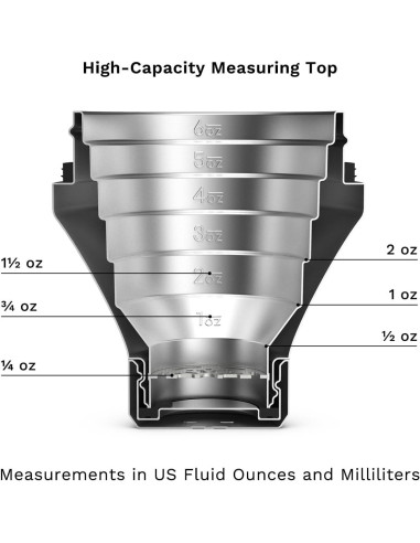 Coctelera Aislada al Vacío Elevated Craft 0.83L Acero Inoxidable