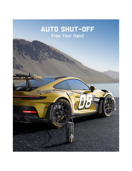 Inflador de Neumáticos Fanttik X8 APEX Inalámbrico 150 PSI