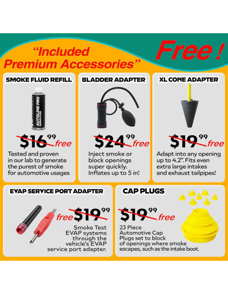 Máquina de Humo AutoLine Pro 3000 con Compresor 3,18 kg