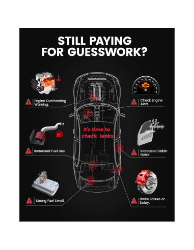 ANCEL S3000 PRO Máquina de Humo Automotriz con Manómetro