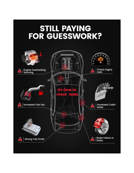ANCEL S3000 PRO Máquina de Humo Automotriz con Manómetro