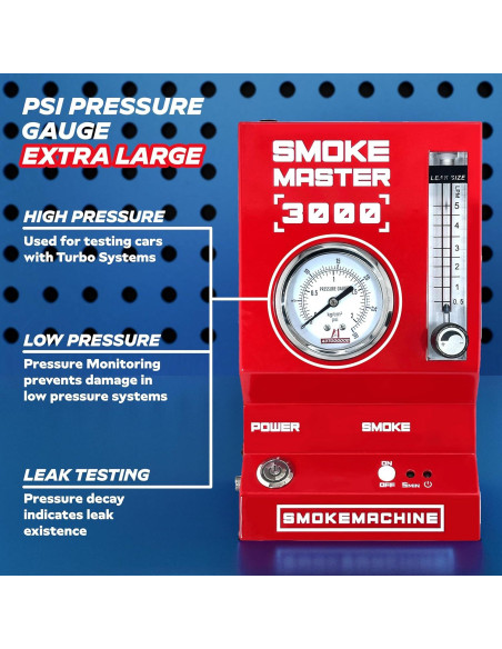 Máquina de Humo AutoLine Pro 3000 con Compresor 3,18 kg