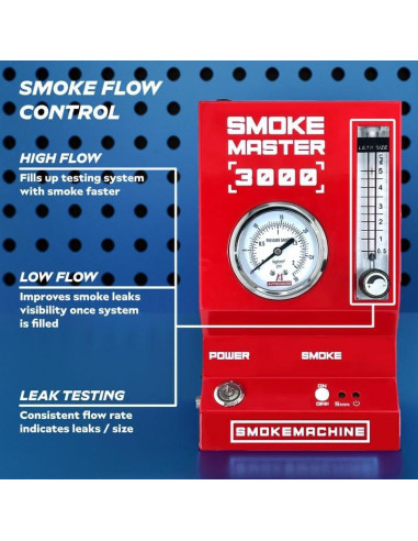 Máquina de Humo AutoLine Pro 3000 con Compresor 3,18 kg