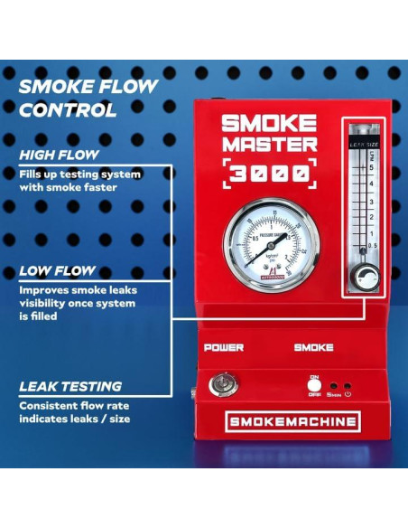 Máquina de Humo AutoLine Pro 3000 con Compresor 3,18 kg