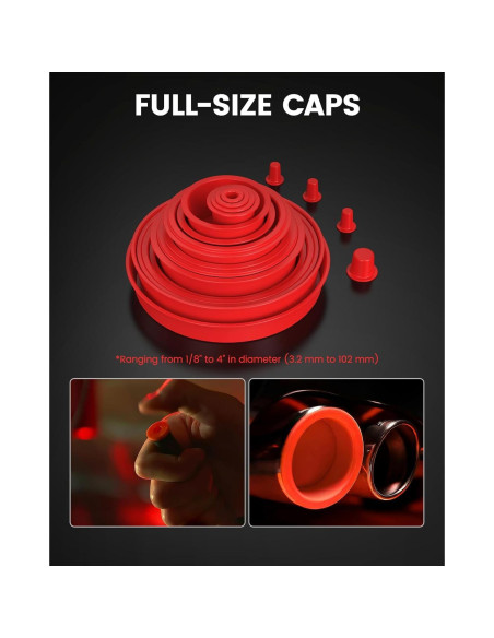 ANCEL S3000 PRO Máquina de Humo Automotriz con Manómetro