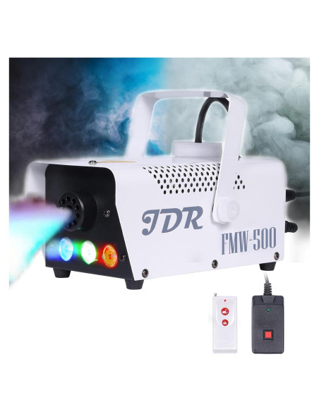 Máquina de Niebla JDR FM-1 500W Control Remoto y LED