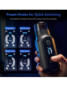 Máquina de Niebla TELESIN C40 Portátil 40W con Control Remoto 2