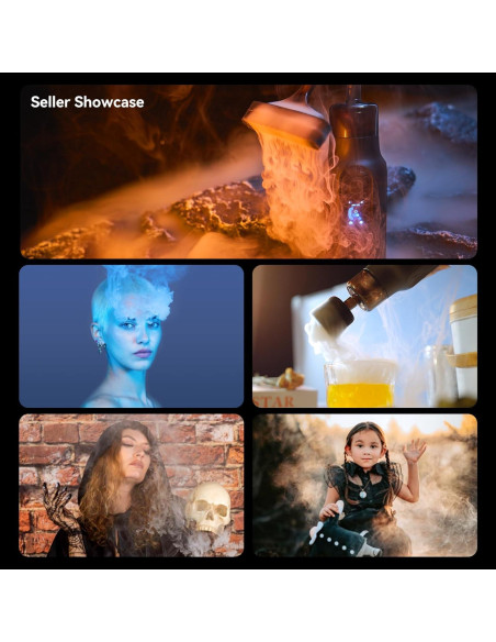 Máquina de Niebla TELESIN C40 Portátil 40W con Control Remoto