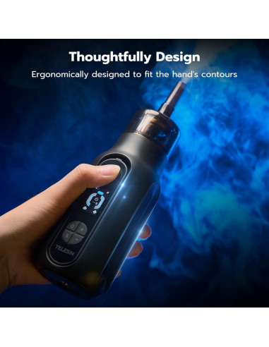 Máquina de Niebla TELESIN C40 Portátil 40W con Control Remoto