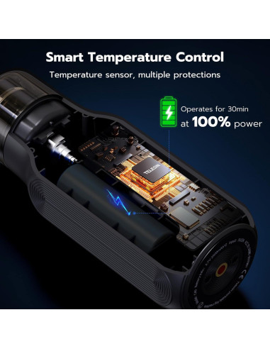 Máquina de Niebla TELESIN C40 Portátil 40W con Control Remoto