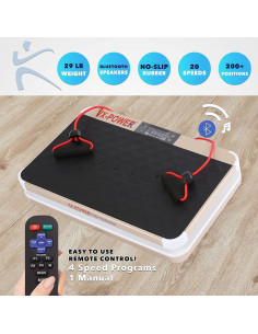 Plataforma de Vibración VX-Power Slimplate Digital 2HP 2
