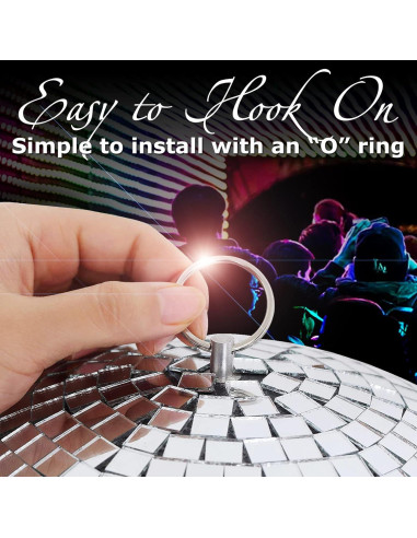 Bola de Espejo Grande Youdepot 40,64 cm Decoración Fiesta