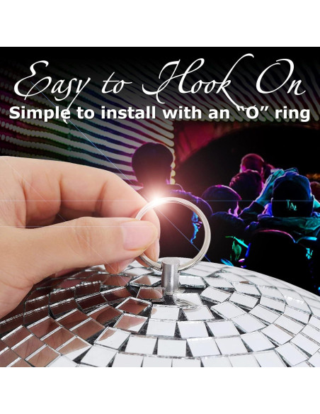 Bola de Espejo Grande Youdepot 40,64 cm Decoración Fiesta