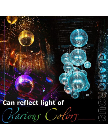 Bola de Espejo Grande Youdepot 40,64 cm Decoración Fiesta