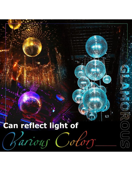 Bola de Espejo Grande Youdepot 40,64 cm Decoración Fiesta