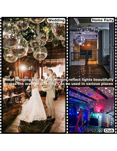 Bola de Espejo Grande Youdepot 40,64 cm Decoración Fiesta