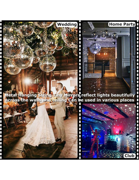 Bola de Espejo Grande Youdepot 40,64 cm Decoración Fiesta