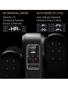 Máquina Elíptica CURSOR Fitness C5 Bajo Escritorio 12 Niveles 2