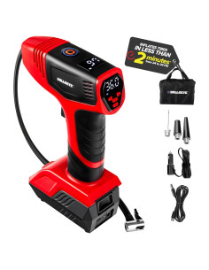 Inflador de Neumáticos BULLSEYE PRO 150 PSI Recargable USB