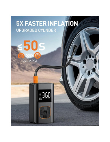 Compresor de Aire MEUCI 150 PSI Portátil Inalámbrico