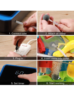 Airthereal AH1000 Ozonizador Portátil 1000 mg/h Agua y Aire 2