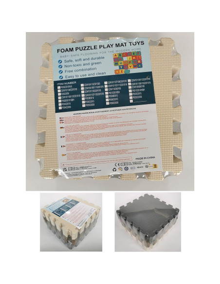 Alfombrilla de Juego MQIAOHAM 18 Piezas 87x172cm Suave