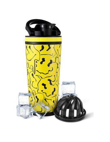 Botella Agitadora Acero Inoxidable Ice Shaker 770ml Aislada