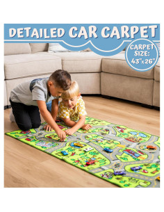 Alfombra de Juego ToyVelt 110x66 cm Antideslizante Infantil 2