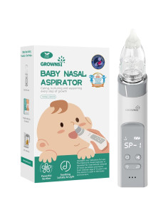 Aspirador Nasal Eléctrico GROWNSY para Bebés - Succión Potente