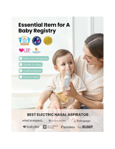 Aspirador Nasal Eléctrico GROWNSY para Bebés - Succión Potente 2