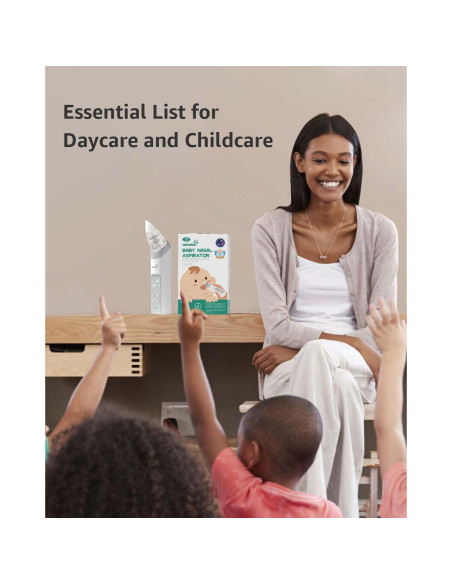 Aspirador Nasal Eléctrico GROWNSY para Bebés - Succión Potente