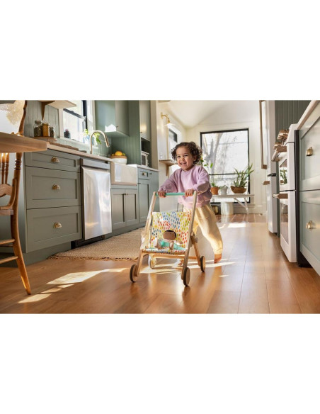 Carrito Buddy LOVEVERY de Madera para Niños 12+ Meses