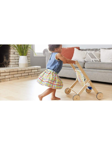 Carrito Buddy LOVEVERY de Madera para Niños 12+ Meses