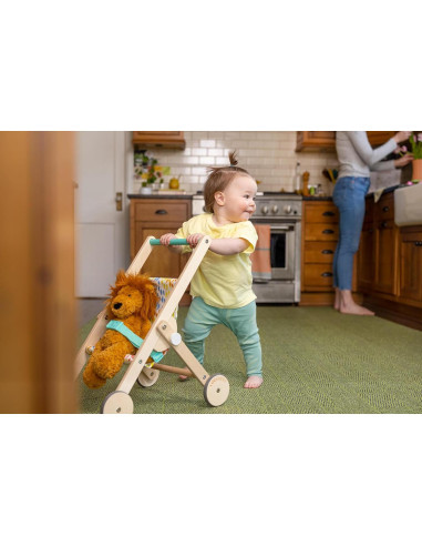 Carrito Buddy LOVEVERY de Madera para Niños 12+ Meses
