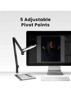 Lámpara de Escritorio LED Lume Cube Edge 2.0 Dimmable USB 2