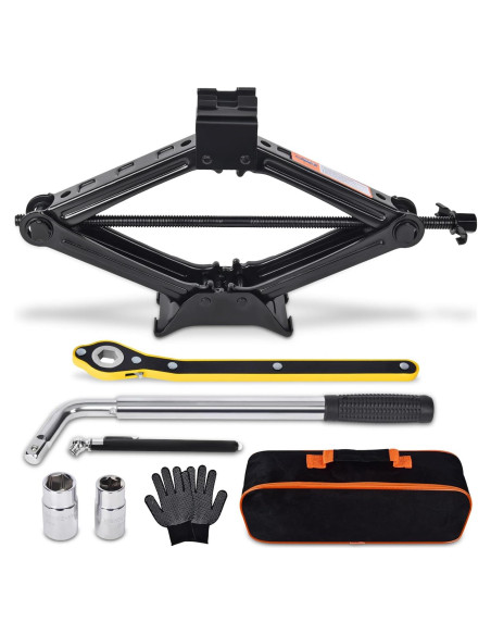 Kit de Gato de Coche Gurduenon 2T Tijera Universal