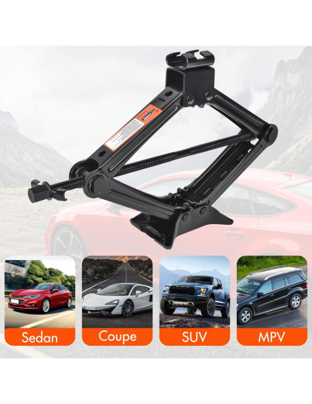 Kit de Gato de Coche Gurduenon 2T Tijera Universal