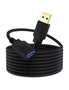 Cable de extensión USB 3.0 Qxcynsef 4.57m 5Gbps negro