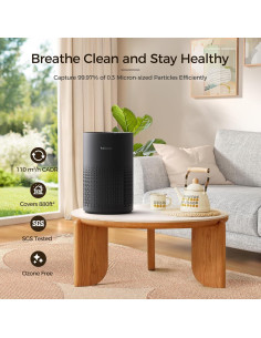 Purificador de Aire Purivortex AC400 HEPA 20dB Negro 2