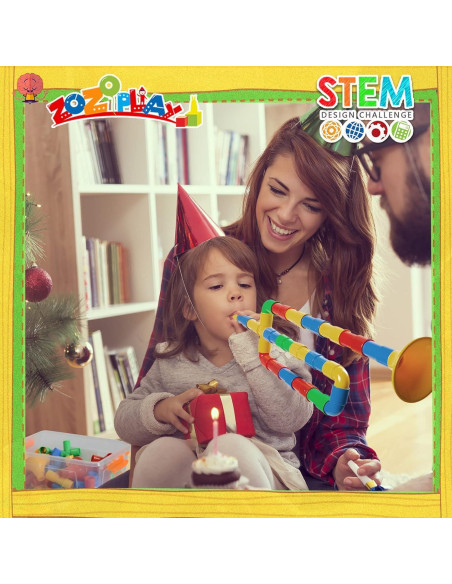 Juguete Educativo ZOZOPLAY 72 Piezas Bloques y Tubos Juguete Educativo ZOZOPLAY 72 Piezas Bloques y Tubos