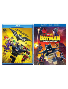 Lego Batman Master Collection Blu-ray + DVD 2 Películas